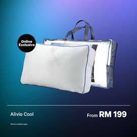 Alivio Cool Premium Microfibre Cooling Pillow 